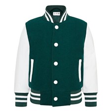 Kids green wool - green, varsity