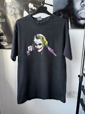 The Joker Men’s Medium T Shirt Vintage Y2K The Dark Night Movie Promo 00s Tee