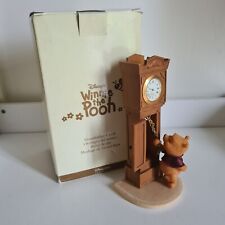 Winnie The Pooh Clock Grandfather Vintage Disney Store Rare 