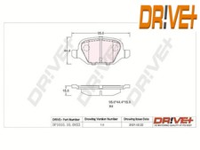 REAR BRAKE PADS SET