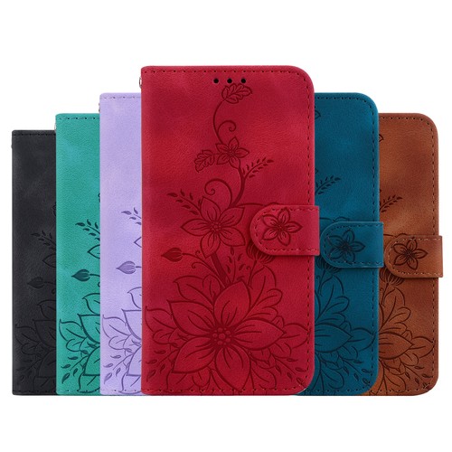 Leather case for - moto, edge