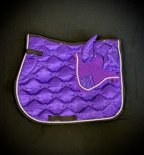 Size cob satin Saddle pad with