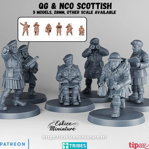 Wwii scottish set 6 - wwii, (6