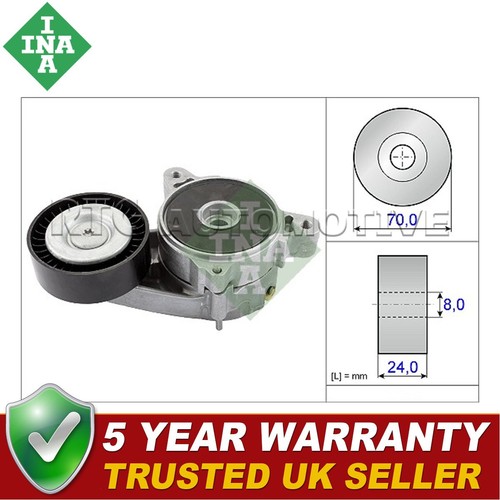 Ina tensioner pulley - ina, fits