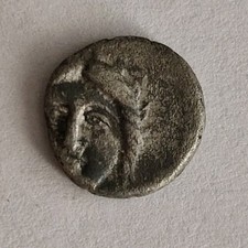 ANCIENT GREEK SILVER DIOBOL