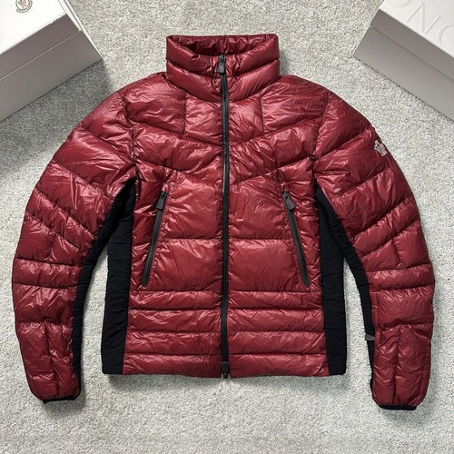 Moncler canmore red puffer - red,