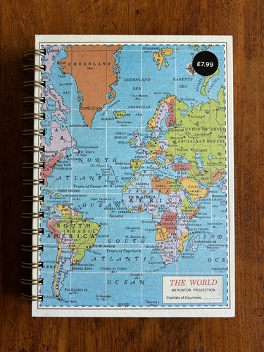 Whsmith ruled world map - world,