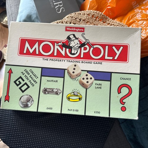 Waddingtons monopoly board - waddingtons,