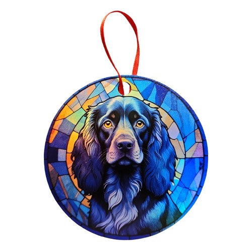 Field spaniel blue - -, roan