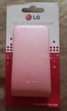 CCL-240 Pink Universal LG Case Secret-Cookie-Arena-Renoir-Viewty