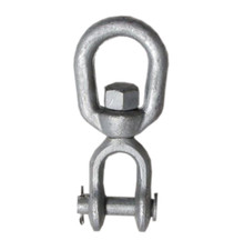8mm GALVANISED EYE + JAW
