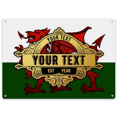 Vintage wales flag home - wales,