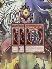 SDSH-EN012 x3 Black Luster Soldier - Envoy of the Beginning Common Exc Yugioh