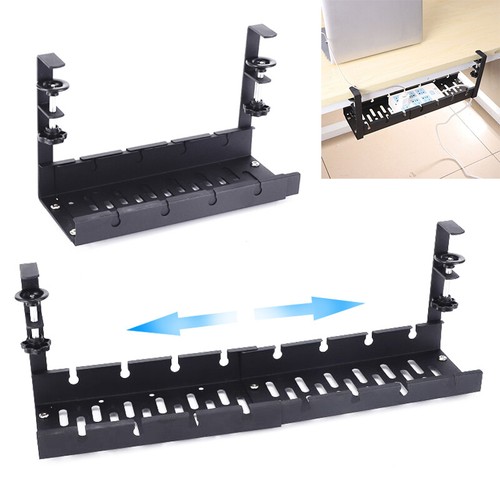 Under desk cable tray - desk,