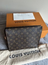 Louis Vuitton Toiletry Monogram Pouch 26  Canvas T26 Unused w/ conversion VIDEO