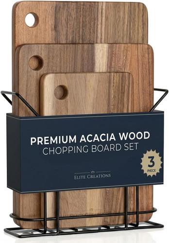 Premium acacia wood - wood, chopping