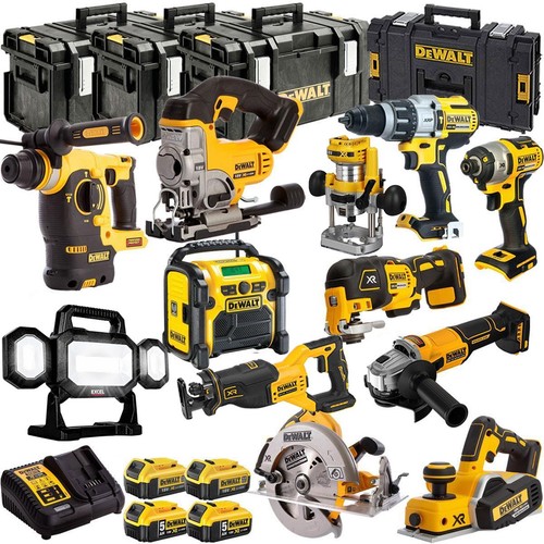 Dewalt 18v piece combo - 12,