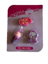 Sweet Shop Theme 3D Erasers