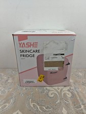 YASHE Mini Fridge, 4 Liter/6 Cans Small Fridgerator for Bedroom, AC/DC Thermoele
