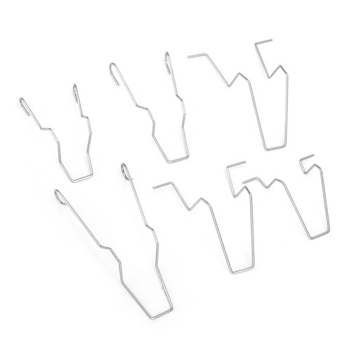 6pcs headlight spring clips - h7,
