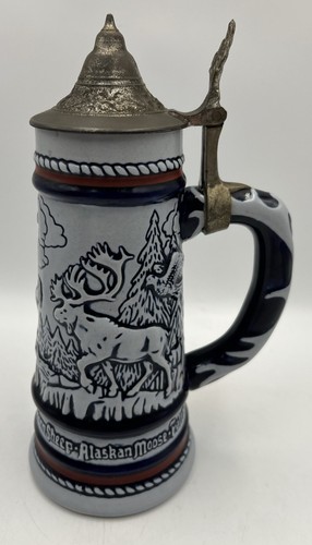 Ceramic beer stein - beer, w