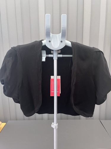 Monsoon black bolero shrug - black,