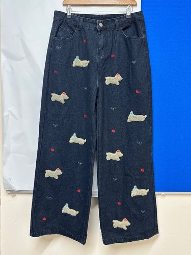 Eieimimi blue dog embroidered - eieimimi,