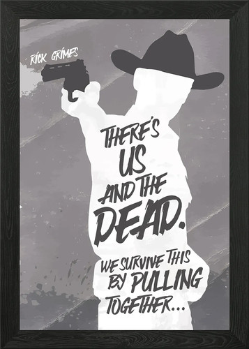 Rick grimes there - grimes:, us