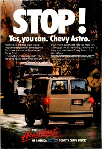 Chevy astro original vintage - chevy,