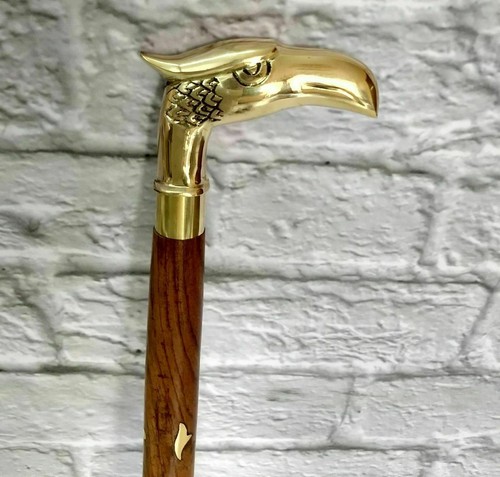 Antique vintage eagle walking - antique,