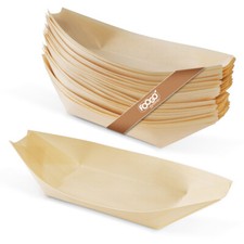 FOOGO Green Disposable Wooden