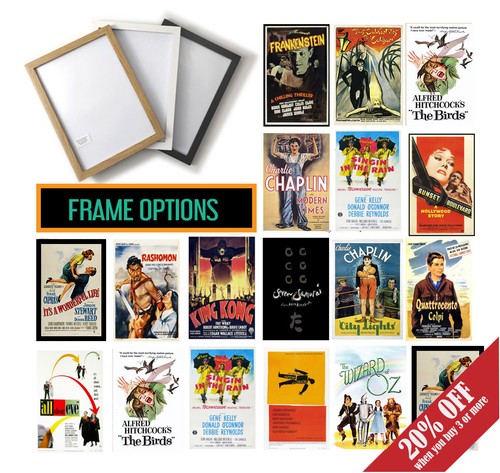 Classic cult movie posters a3 - classic,