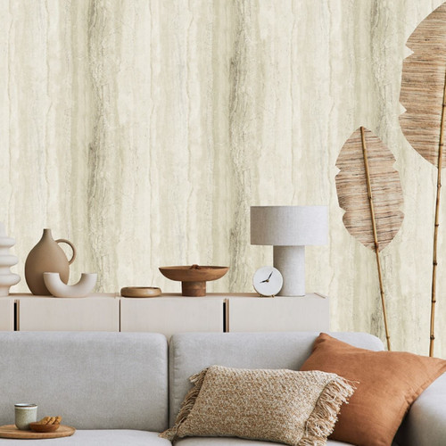 Gold marble metallic wallpaper - gold,