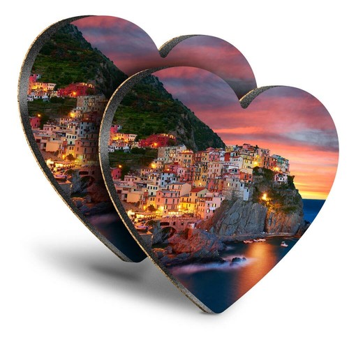 Heart mdf coasters - heart,