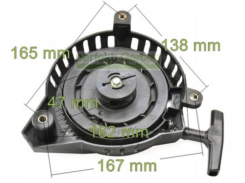 Recoil starter fits garden - starter,
