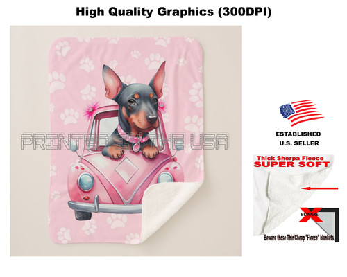 Baby doberman pinscher - pinscher, puppy