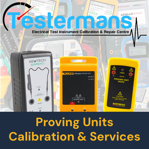 Proving unit calibration - proving,