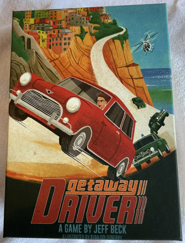 Getaway driver board - getaway, card