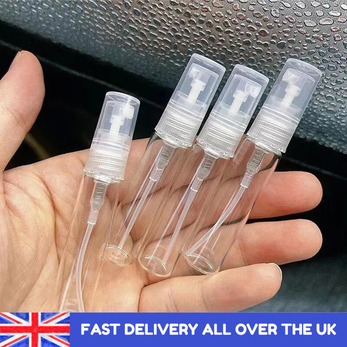 10pcs clear mini perfume - clear,