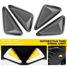 4x Motorcycle LED Amber/White