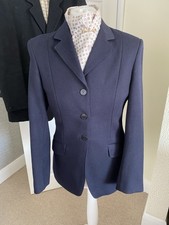 Stunning Navy  Mears Pytchley Hunt/Show Jacket 100% Wool 34(8) Vgc