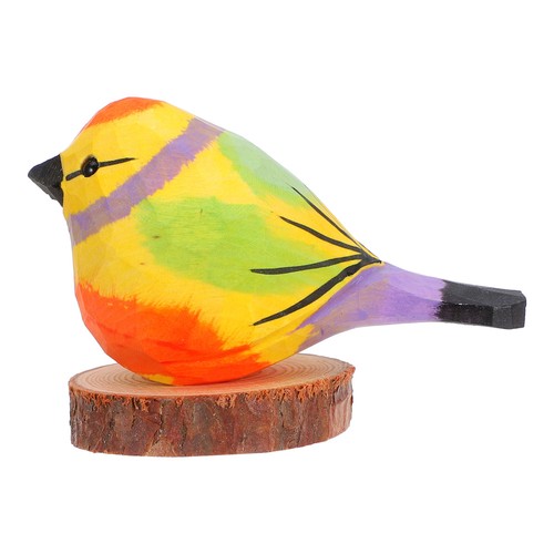 Wooden bird ornaments - wooden, office
