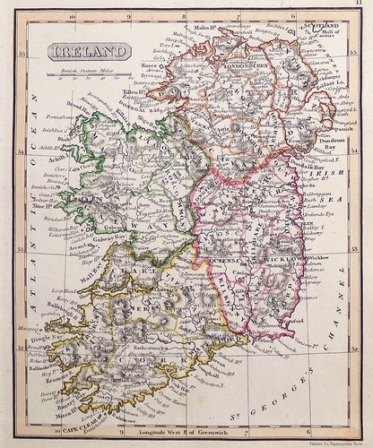Original 1830 antique - antique, map