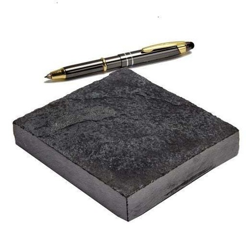 Black natural stone - black,