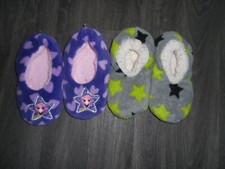 Kids Two Pairs Non Slip Slippers