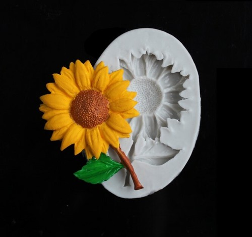 Sunflower silicone icing - silicone,
