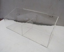 SPANX Clear Plastic Double Bin