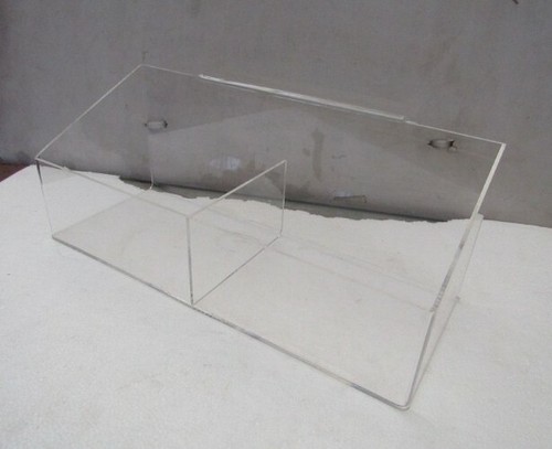 Spanx clear plastic double - plastic, bin