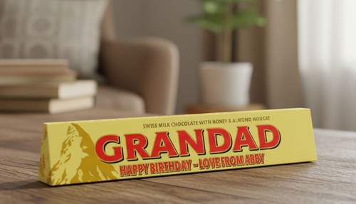 Personalised toblerone - personalised,