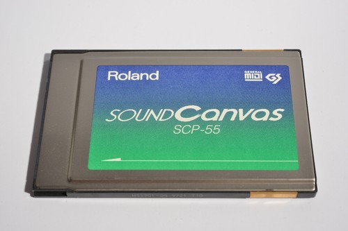Roland sound canvas scp - canvas, scp-55